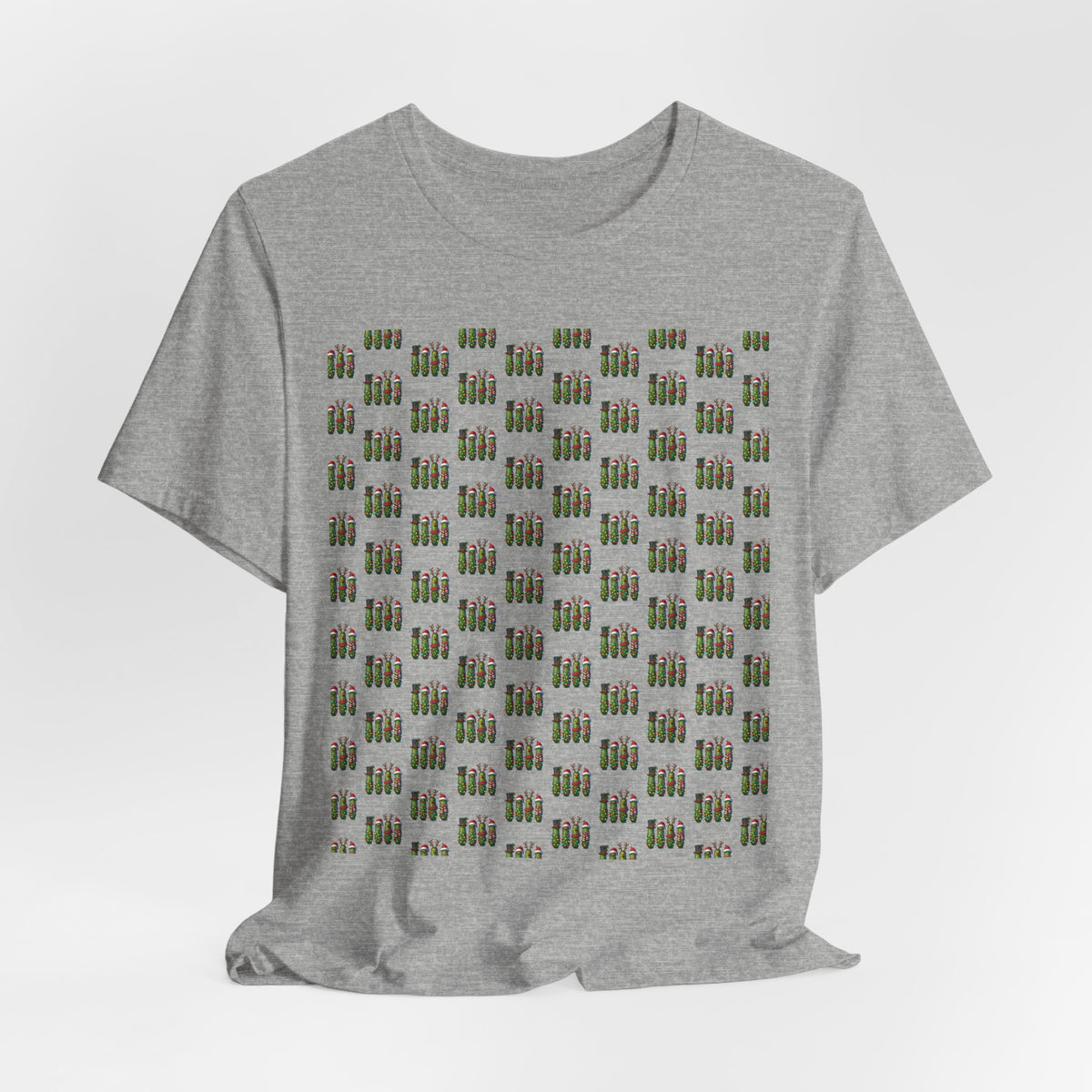 Binocular Pattern T‑Shirt — Retro Explorer Optics Graphic Tee