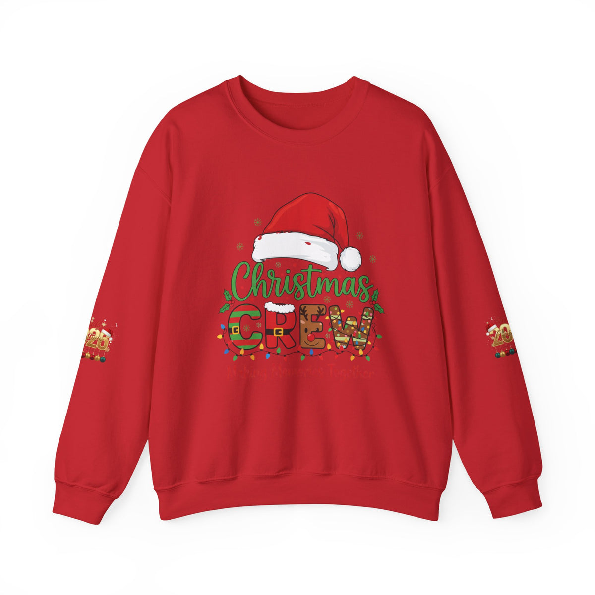 Christmas Crew Sweatshirt — "Making Memories Together" Holiday Pullover