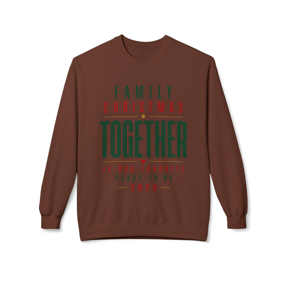 Family Christmas Together 2026 Crewneck Sweatshirt