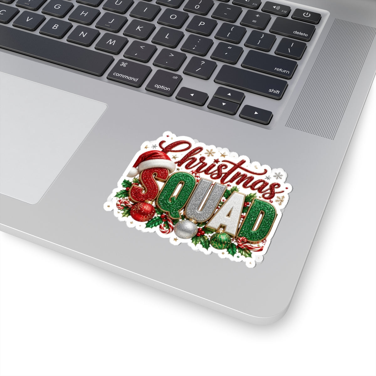 Christmas Squad Sticker — Festive Kiss-Cut Holiday Decal