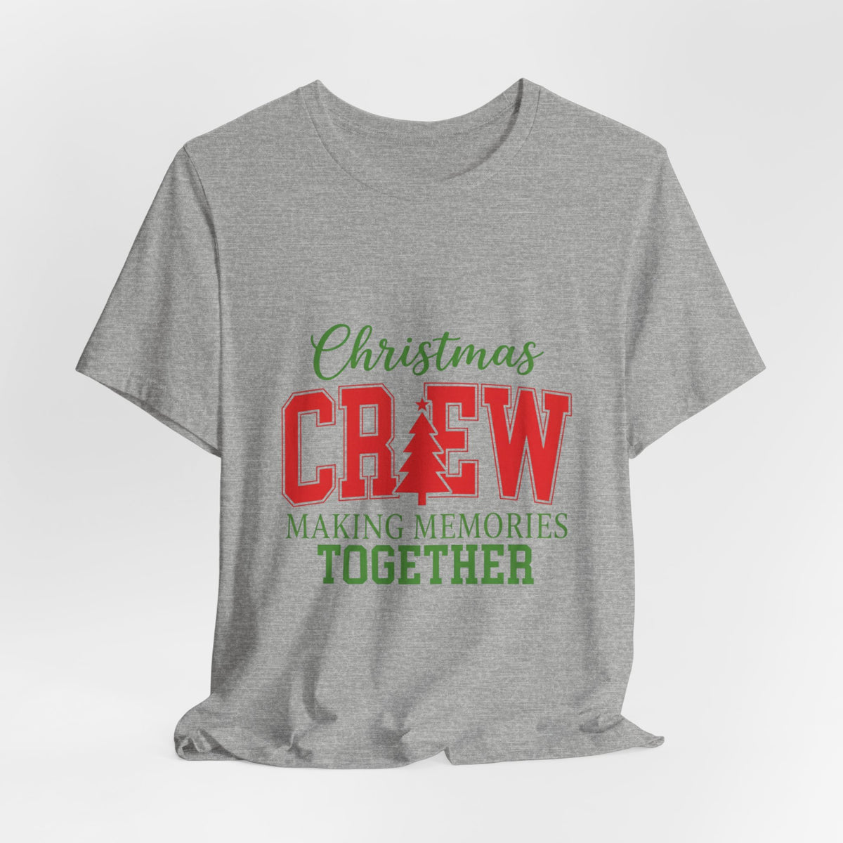 Christmas Crew T-Shirt – "Making Memories Together" Holiday Family Tee