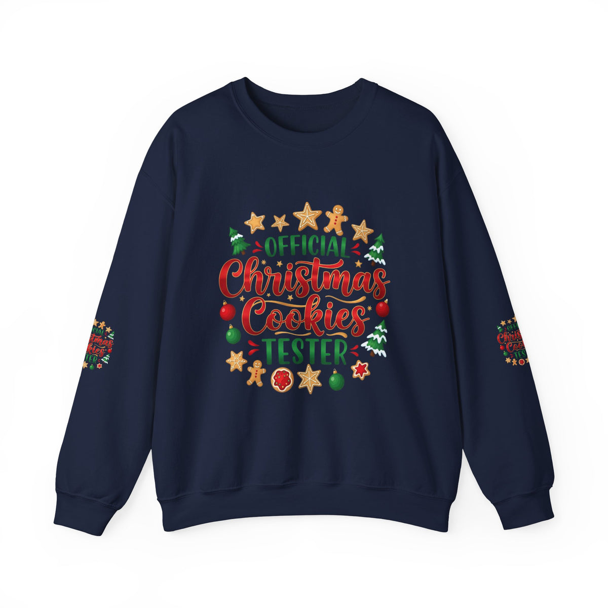 Christmas Cookies Tester Sweatshirt — Holiday Baking Crewneck