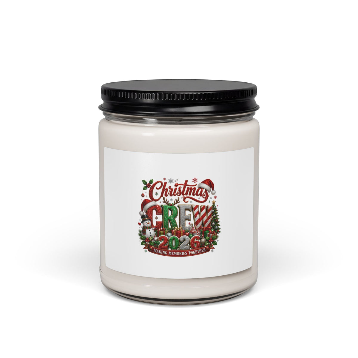 Christmas Crew 2025 Scented Soy Candle