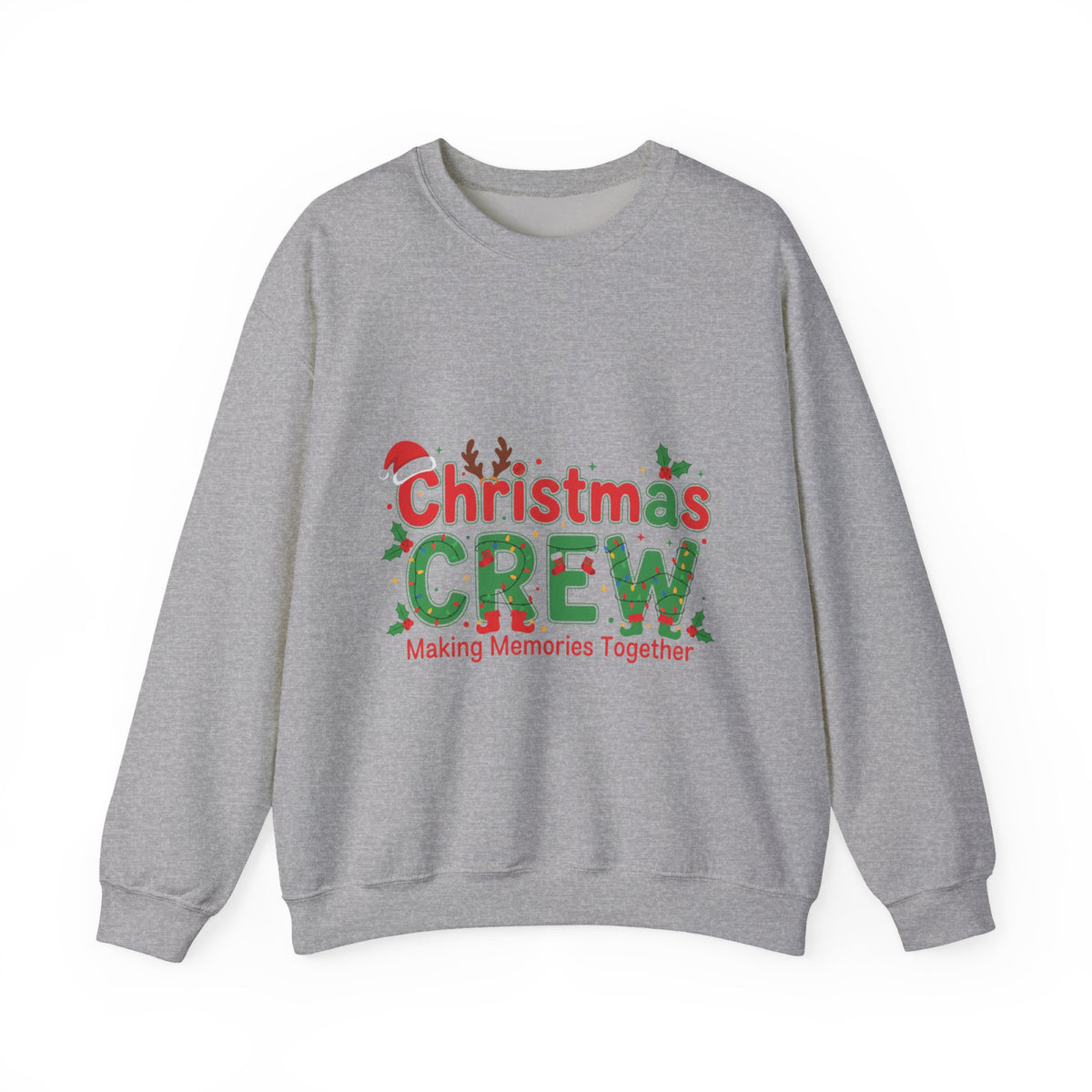 Christmas Crew Sweatshirt - "Making Memories Together" Holiday Pullover