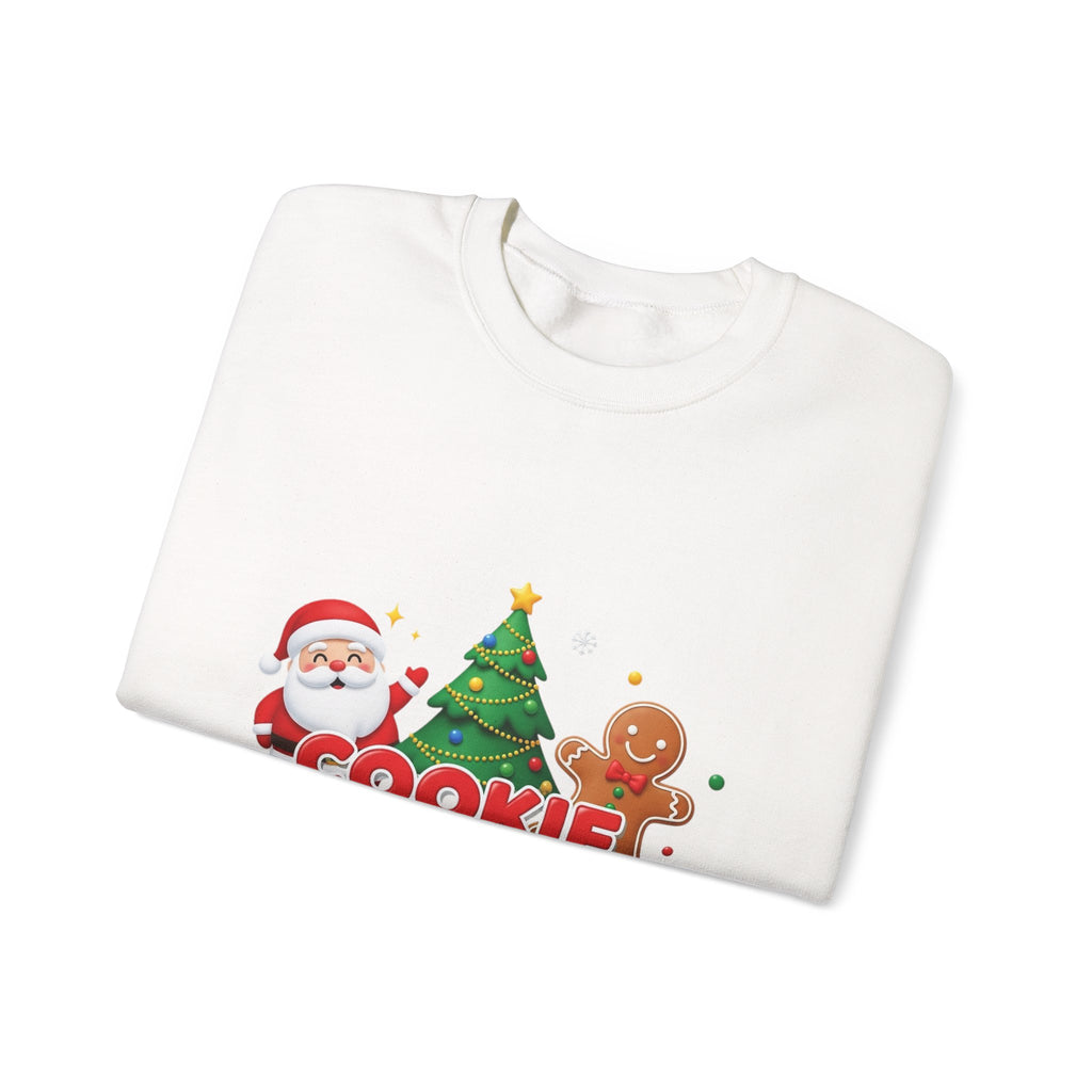 Cookie Baking Team Sweatshirt — "Official Cookie Tester" Christmas Crewneck