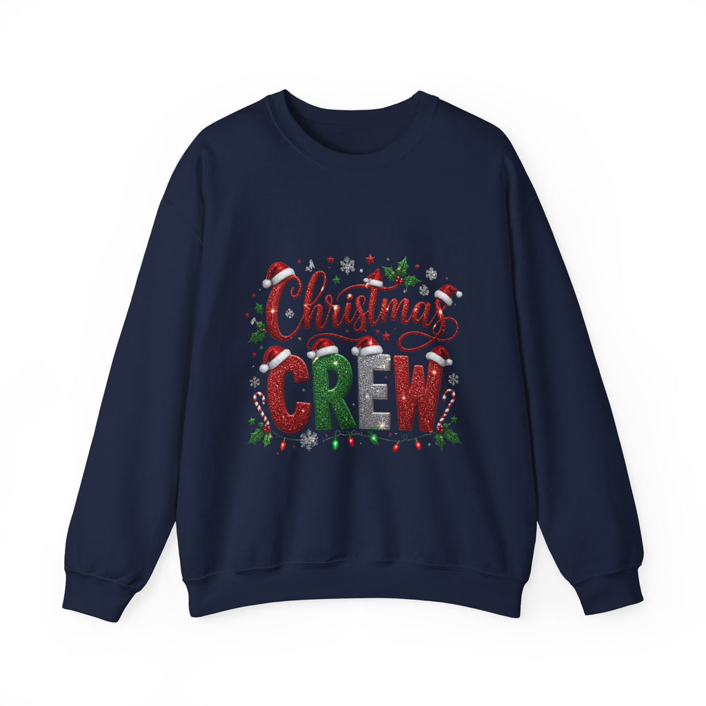 Christmas Crew Sweatshirt — Festive Family Holiday Pullover