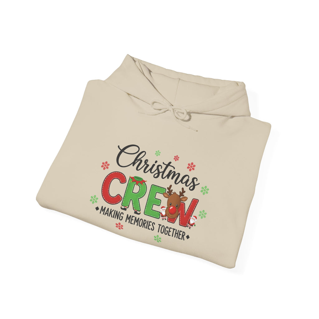 Christmas Crew Hoodie - "Making Memories Together" Holiday Family Sweatshirt