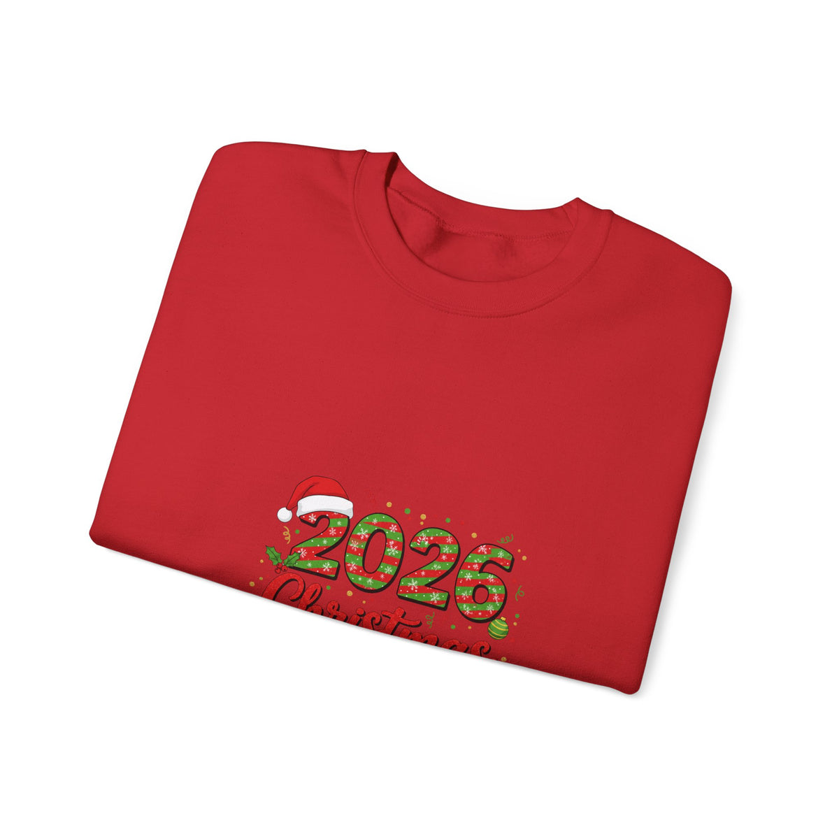 2026 Christmas Crew Sweatshirt