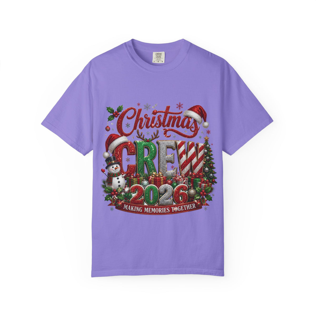 Christmas Crew 2025 Holiday T-Shirt