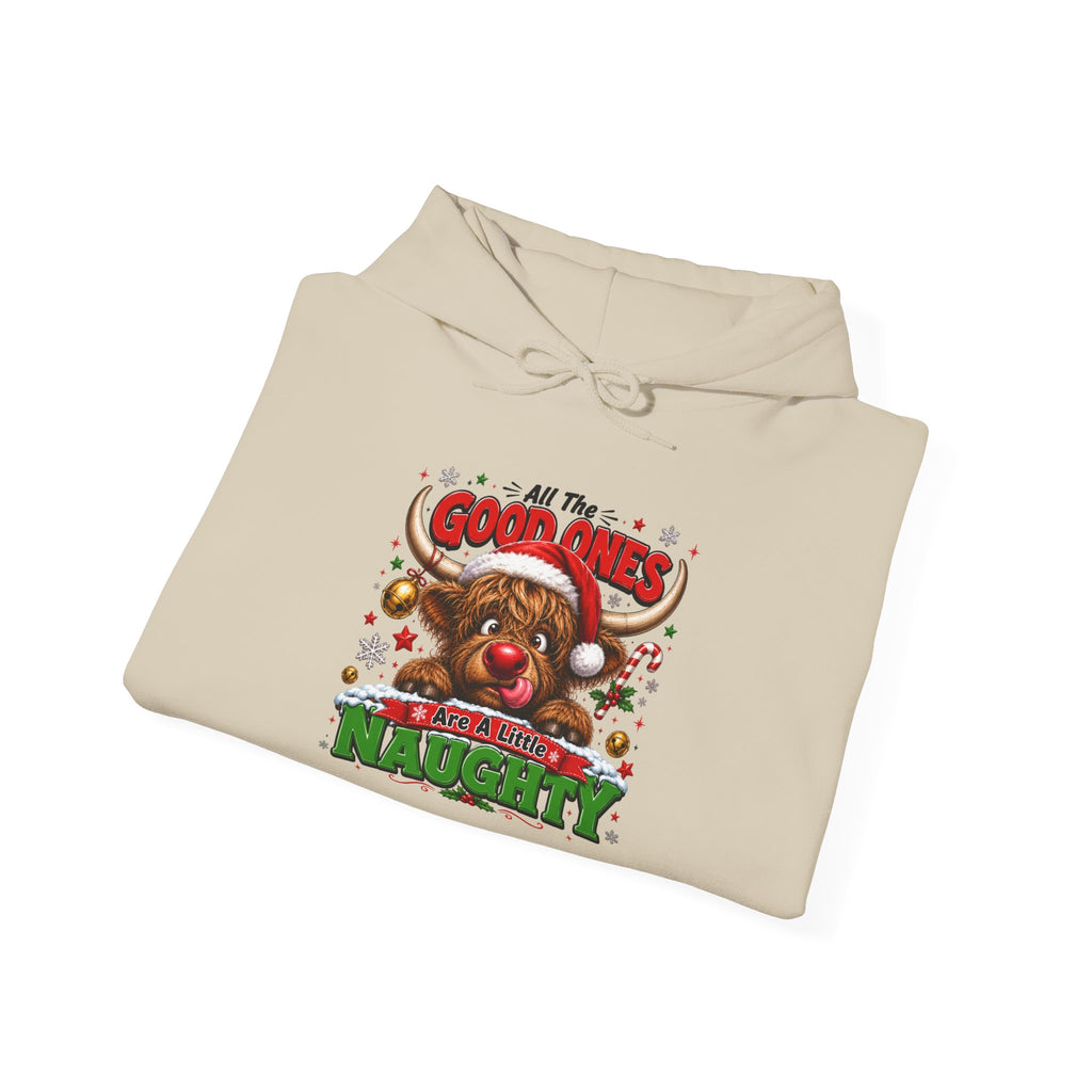 Christmas Reindeer Hoodie – Cute Rudolph Face "Are A Little" Holiday Sweatshirt