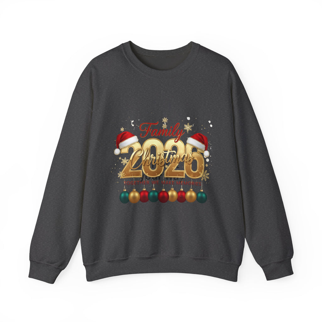 Family 2026 Christmas Sweatshirt – Holiday Ornament Crewneck