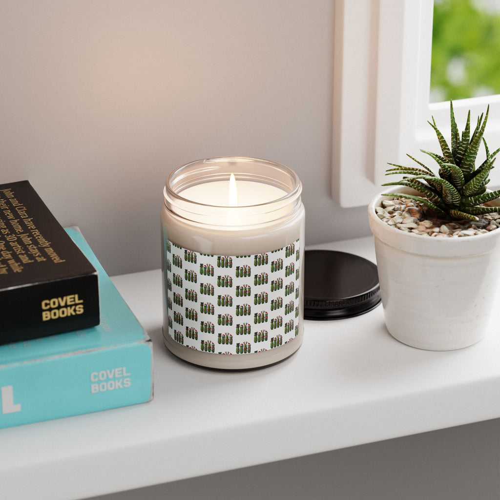 Soy Candle — Fresh Evergreen Botanical 9oz Scented Jar