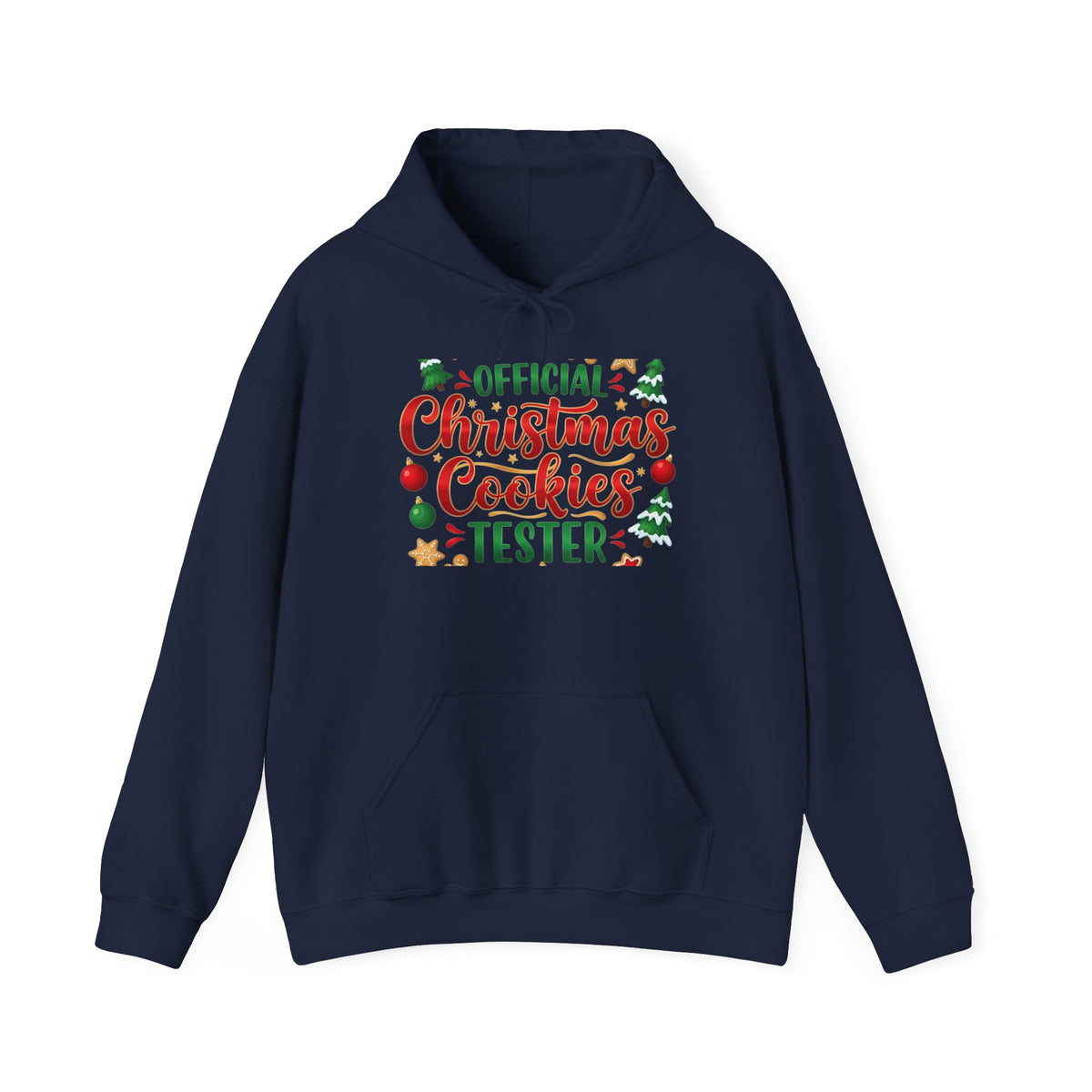 Official Christmas Cookies Tester Hoodie — Festive Holiday Baking Sweatshirt