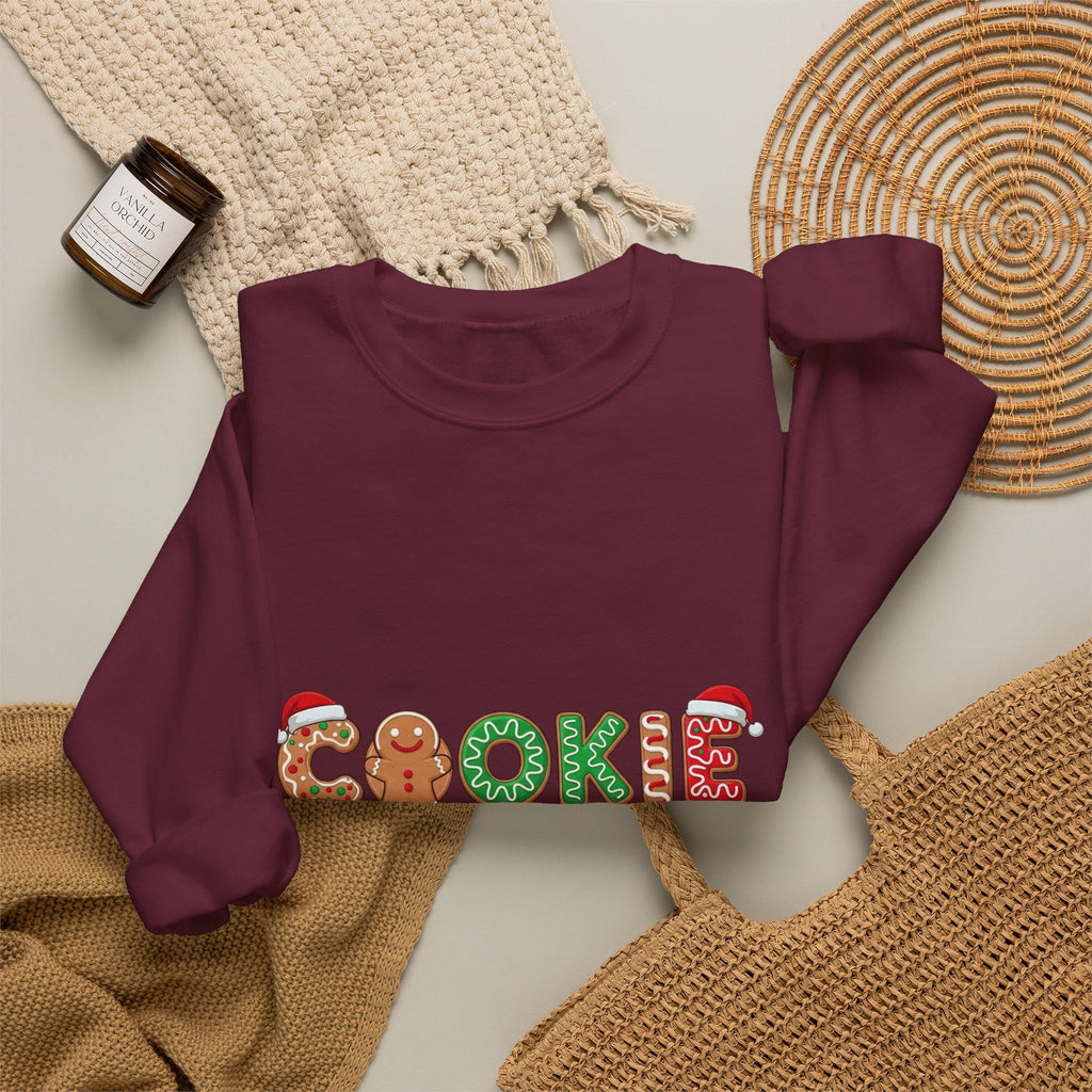 Cookie Crew Sweatshirt — Holiday Gingerbread Christmas Crewneck