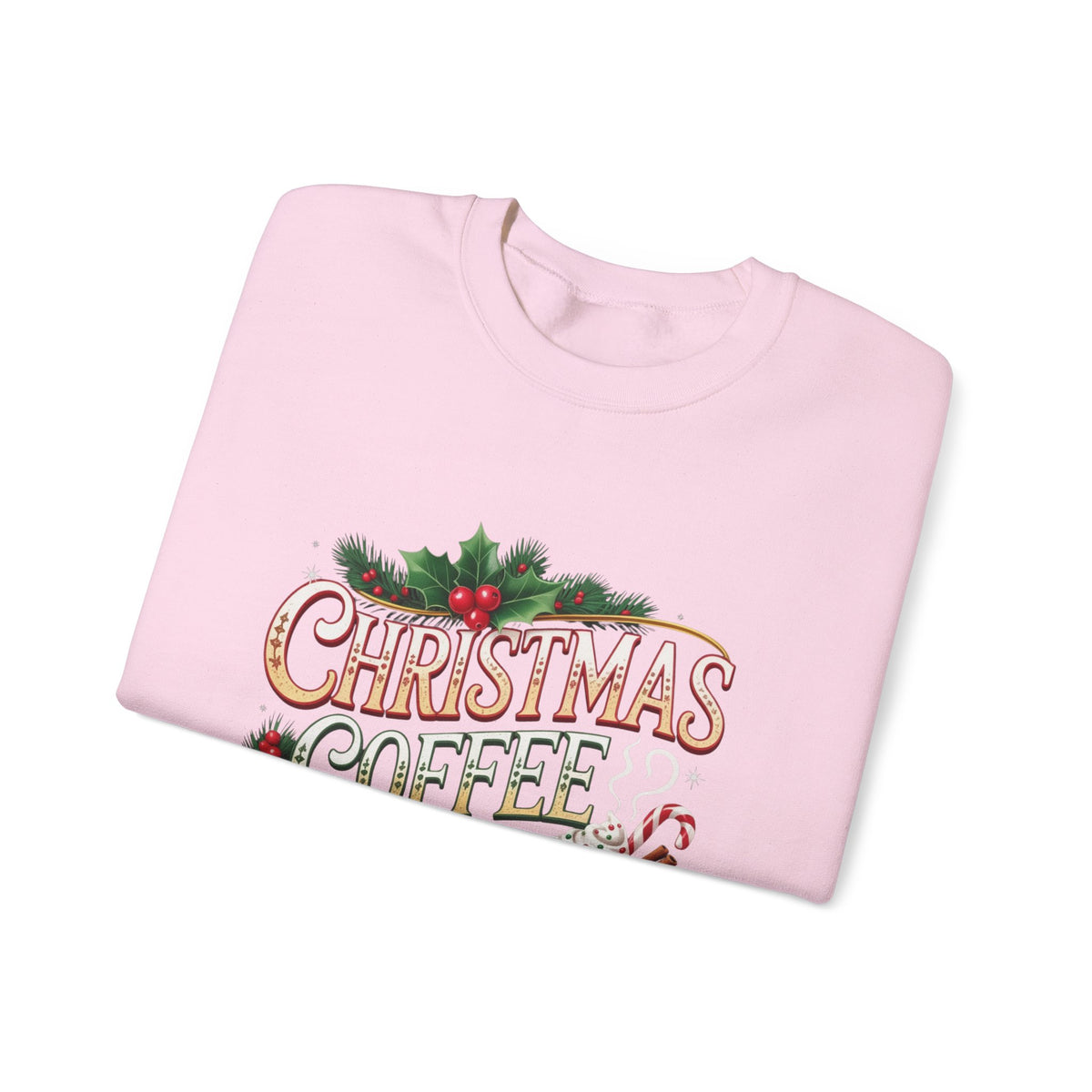 Christmas Coffee Club Sweatshirt — Cozy Holiday Crewneck for Coffee Lovers