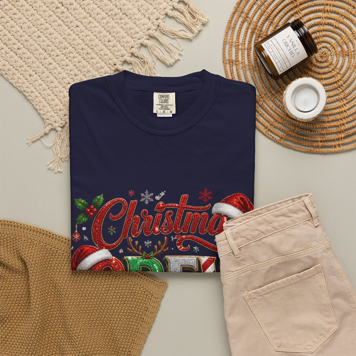 Christmas Crew 2025 Holiday T-Shirt