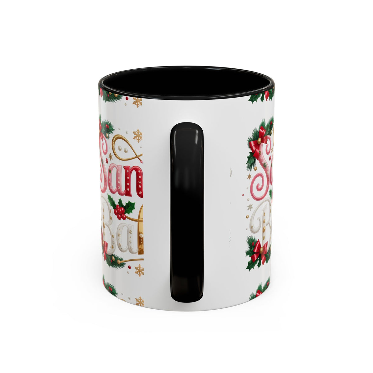 Santa Baby Christmas Accent Mug – Festive Holiday Coffee Cup (11/15oz)