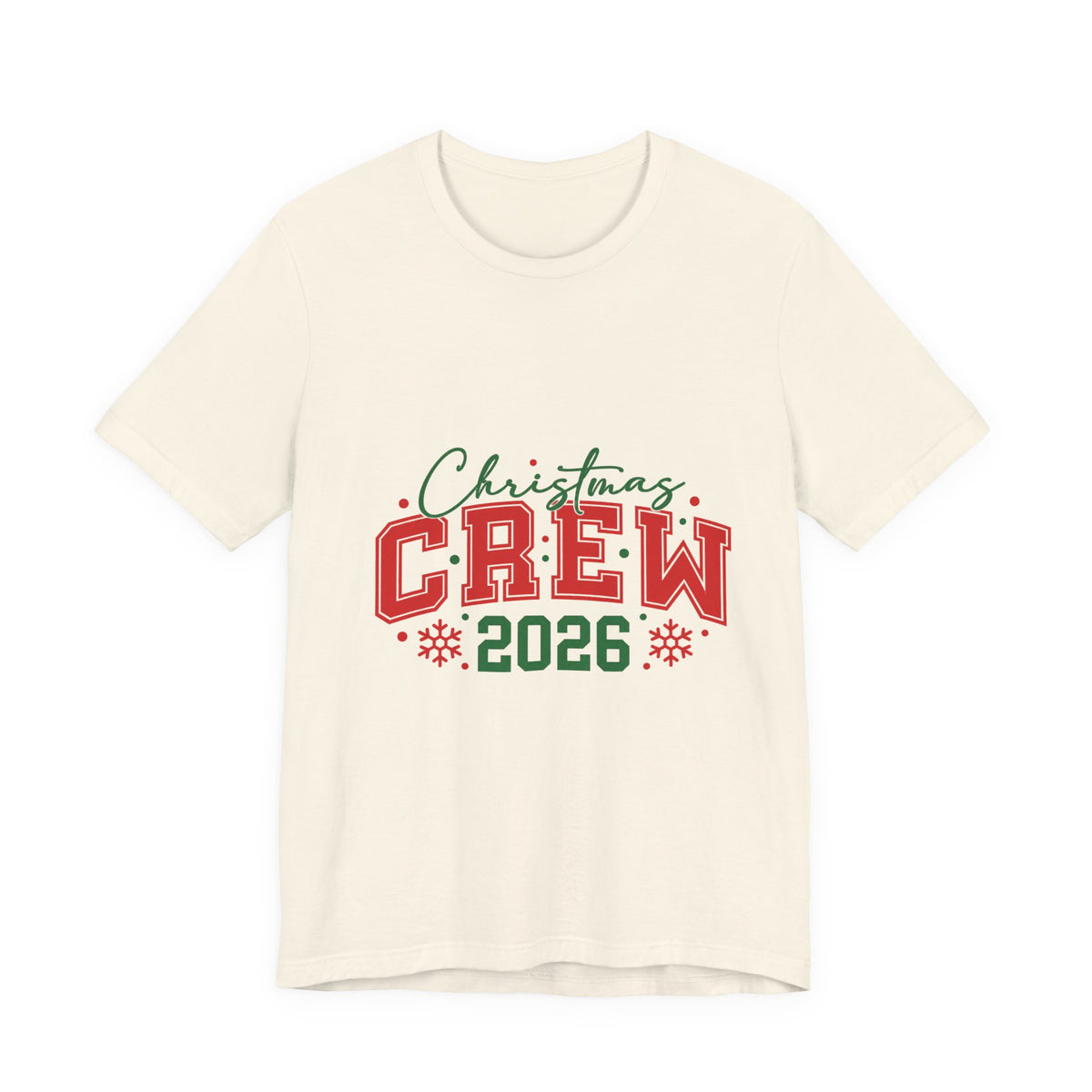 Christmas Crew 2026 T-Shirt — Festive Family Holiday Tee