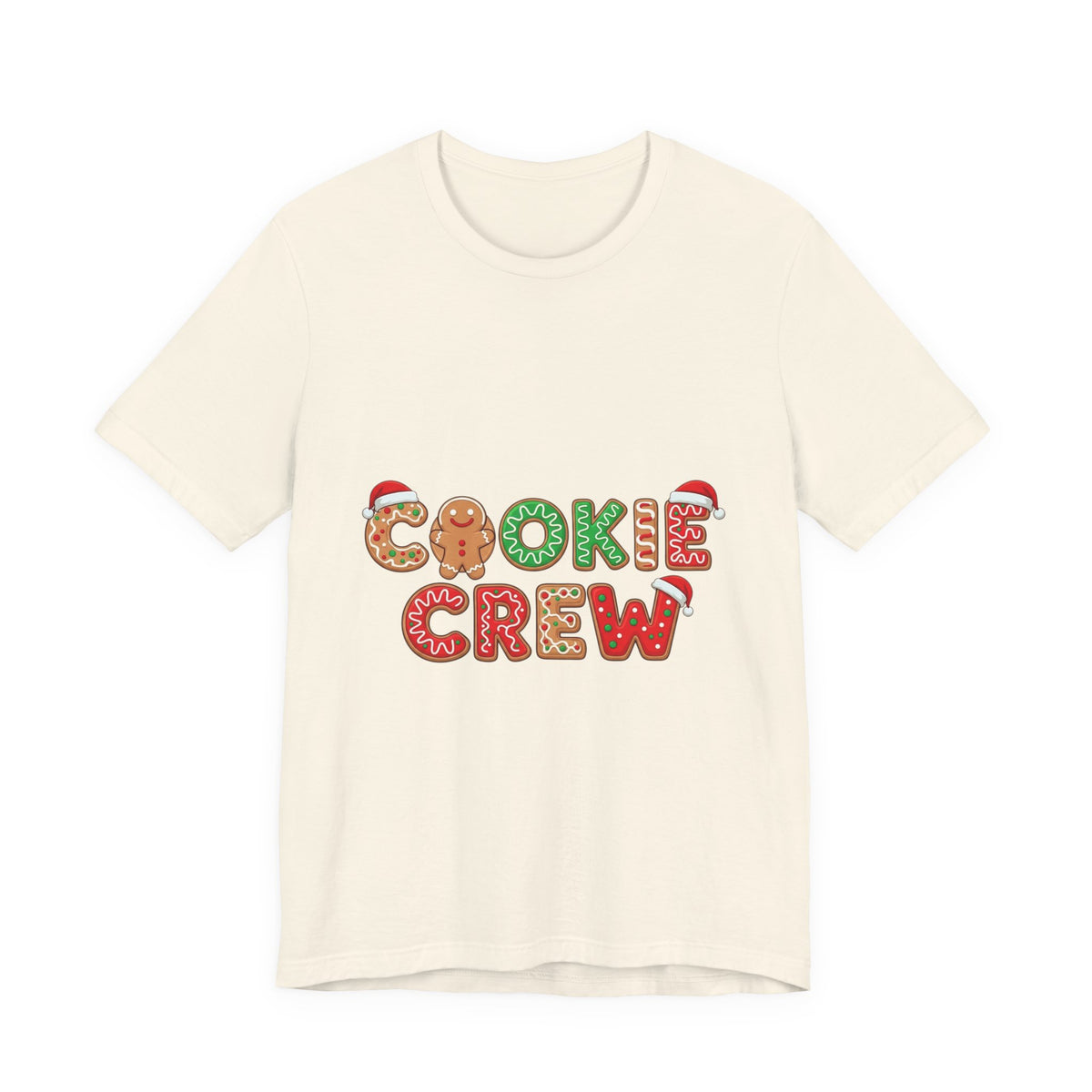 Cookie Crew Christmas Tee — Festive Gingerbread Holiday Shirt