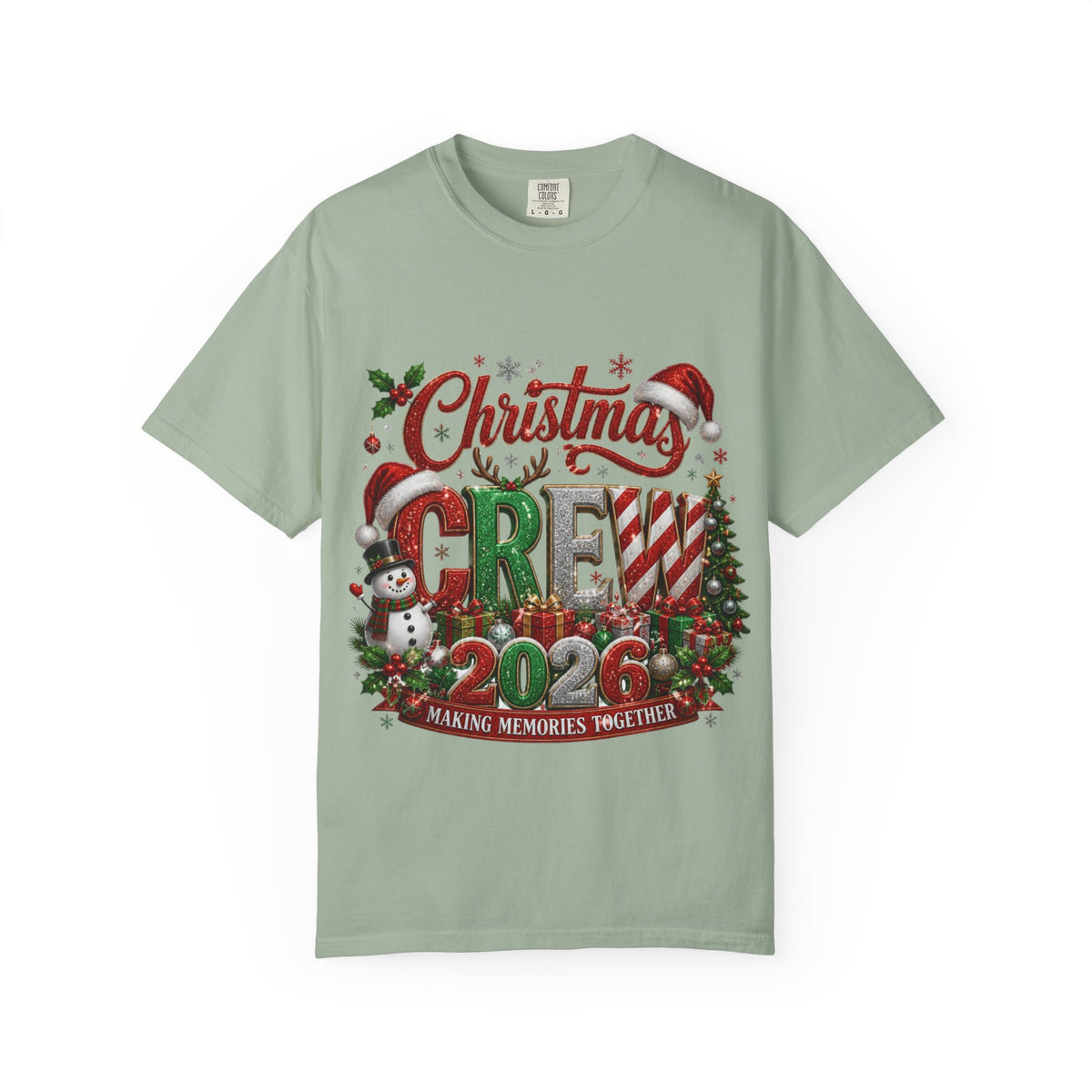 Christmas Crew 2025 Holiday T-Shirt