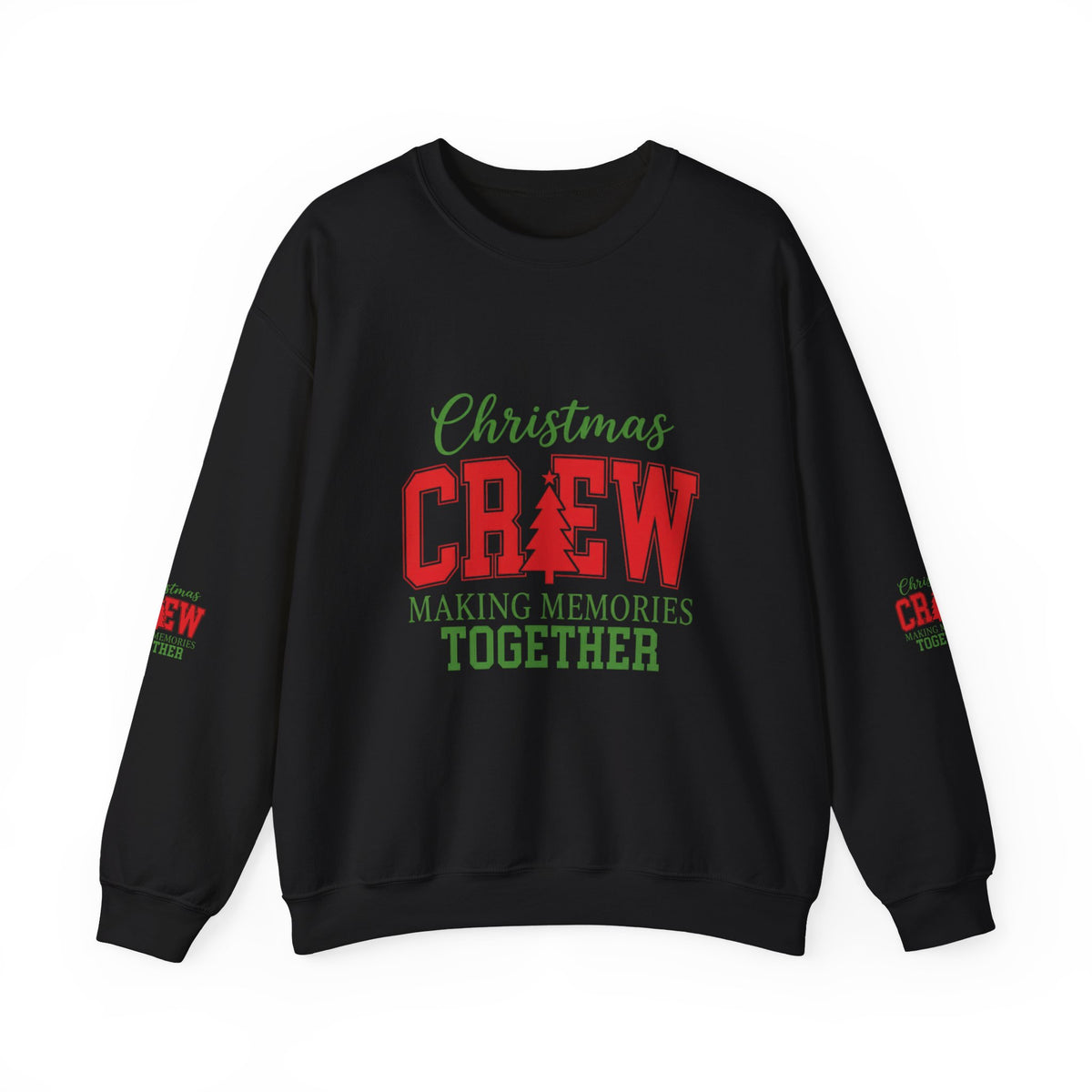 Christmas Crew Sweatshirt – "Making Memories Together" Holiday Family Pullover
