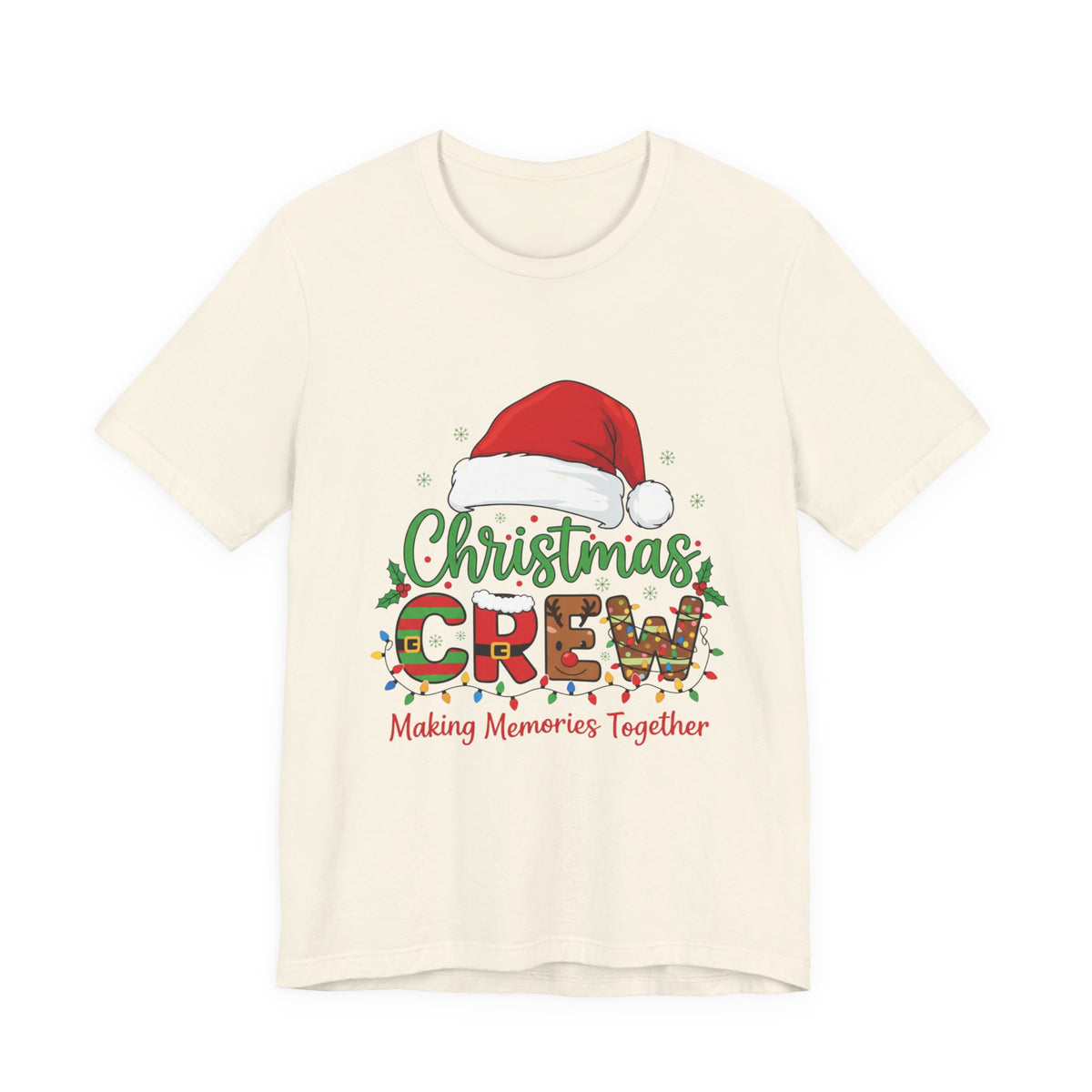 Christmas Crew T-Shirt — "Making Memories Together" Holiday Family Tee
