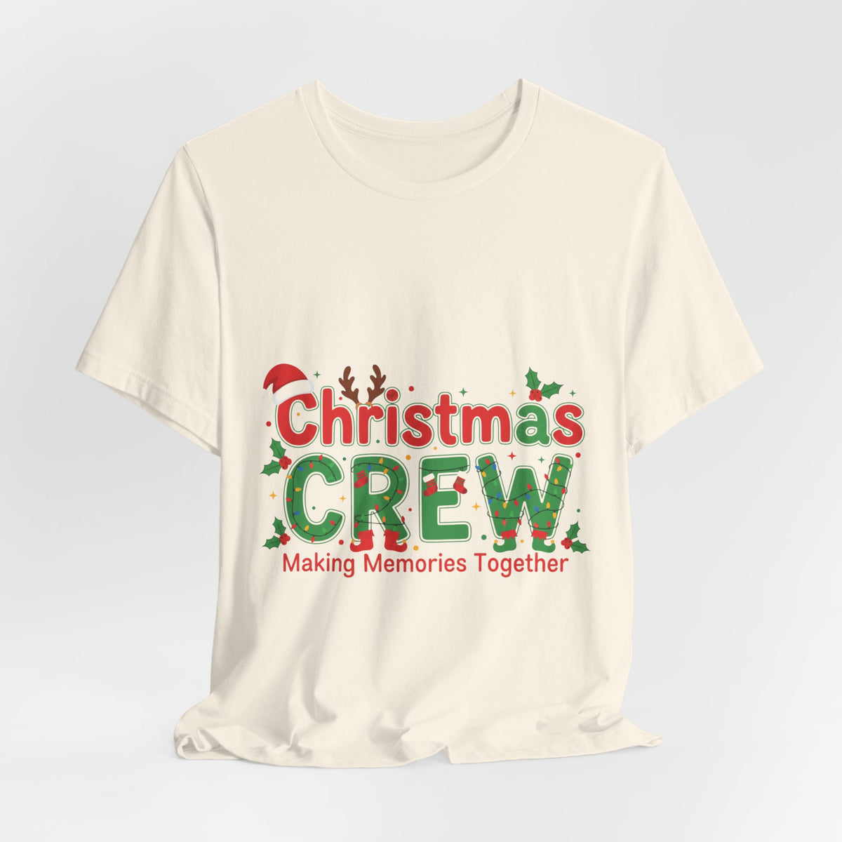 Christmas Crew T-Shirt — 'Making Memories Together' Family Holiday Tee