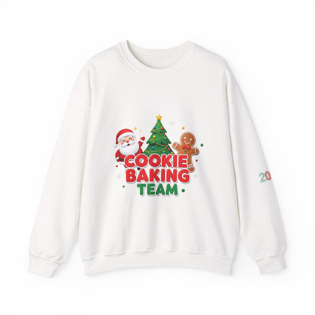 Cookie Baking Team Sweatshirt — "Official Cookie Tester" Christmas Crewneck