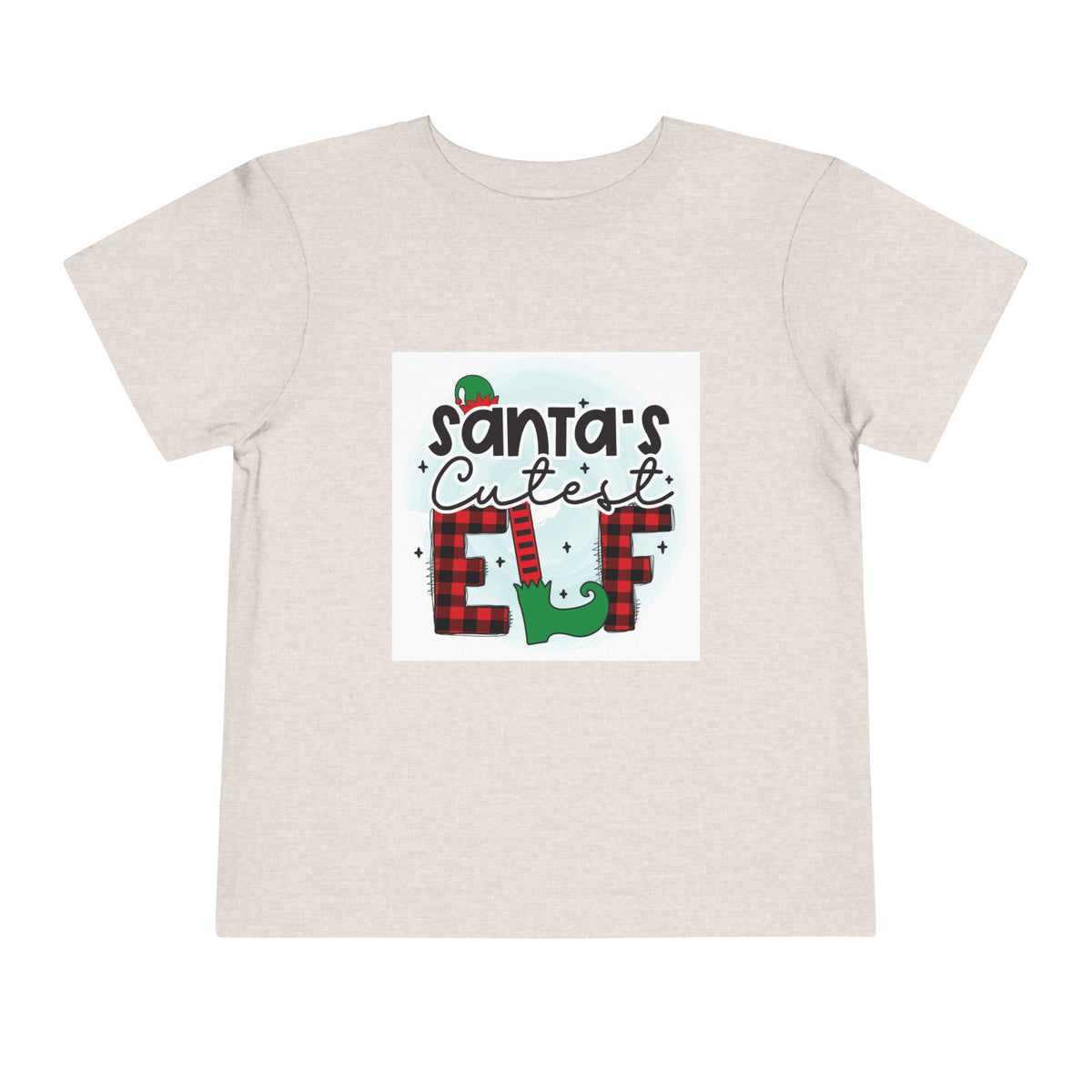 Santa's Cutest Elf Toddler Tee