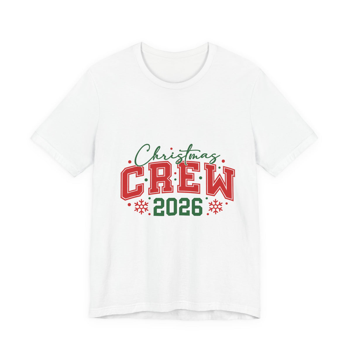Christmas Crew 2026 T-Shirt — Festive Family Holiday Tee