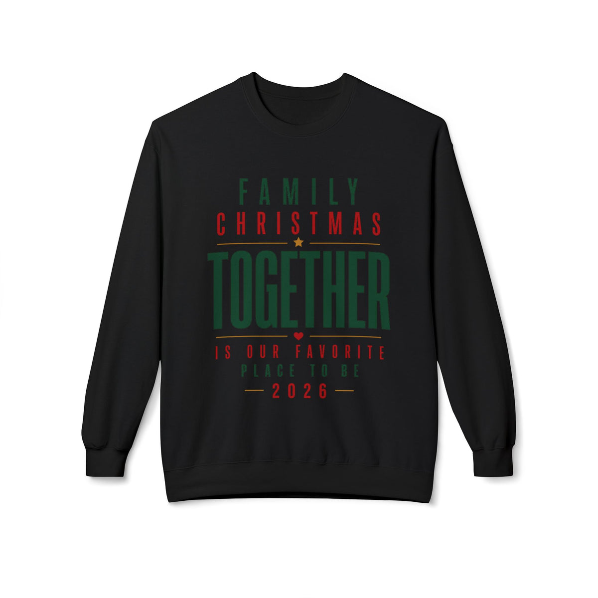 Family Christmas Together 2026 Crewneck Sweatshirt