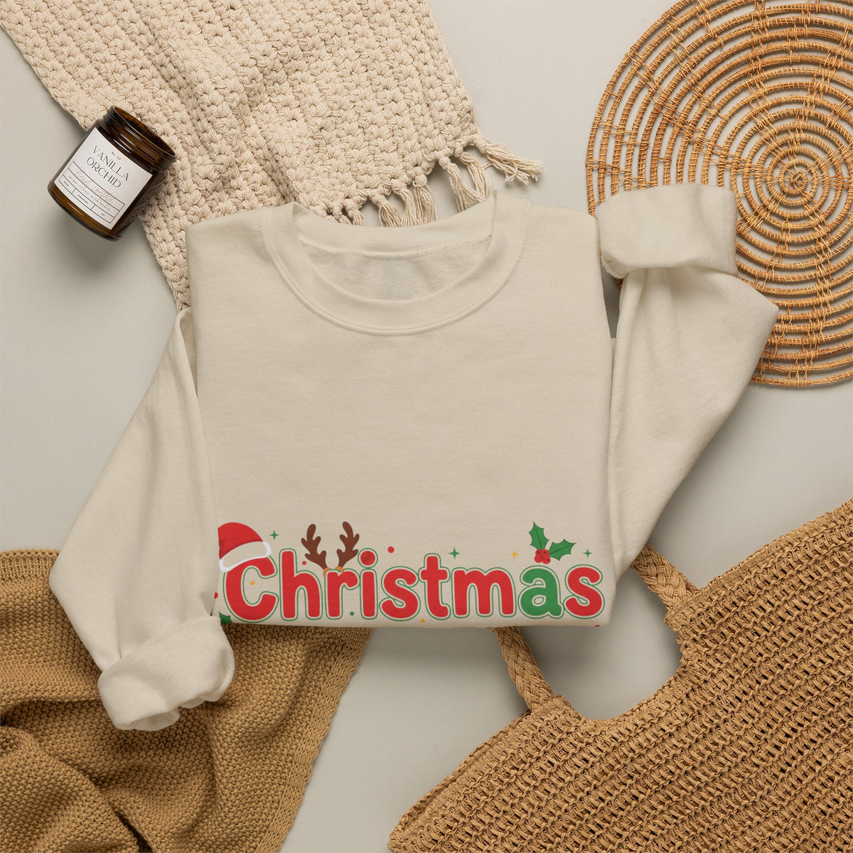 Christmas Crew Sweatshirt - "Making Memories Together" Holiday Pullover