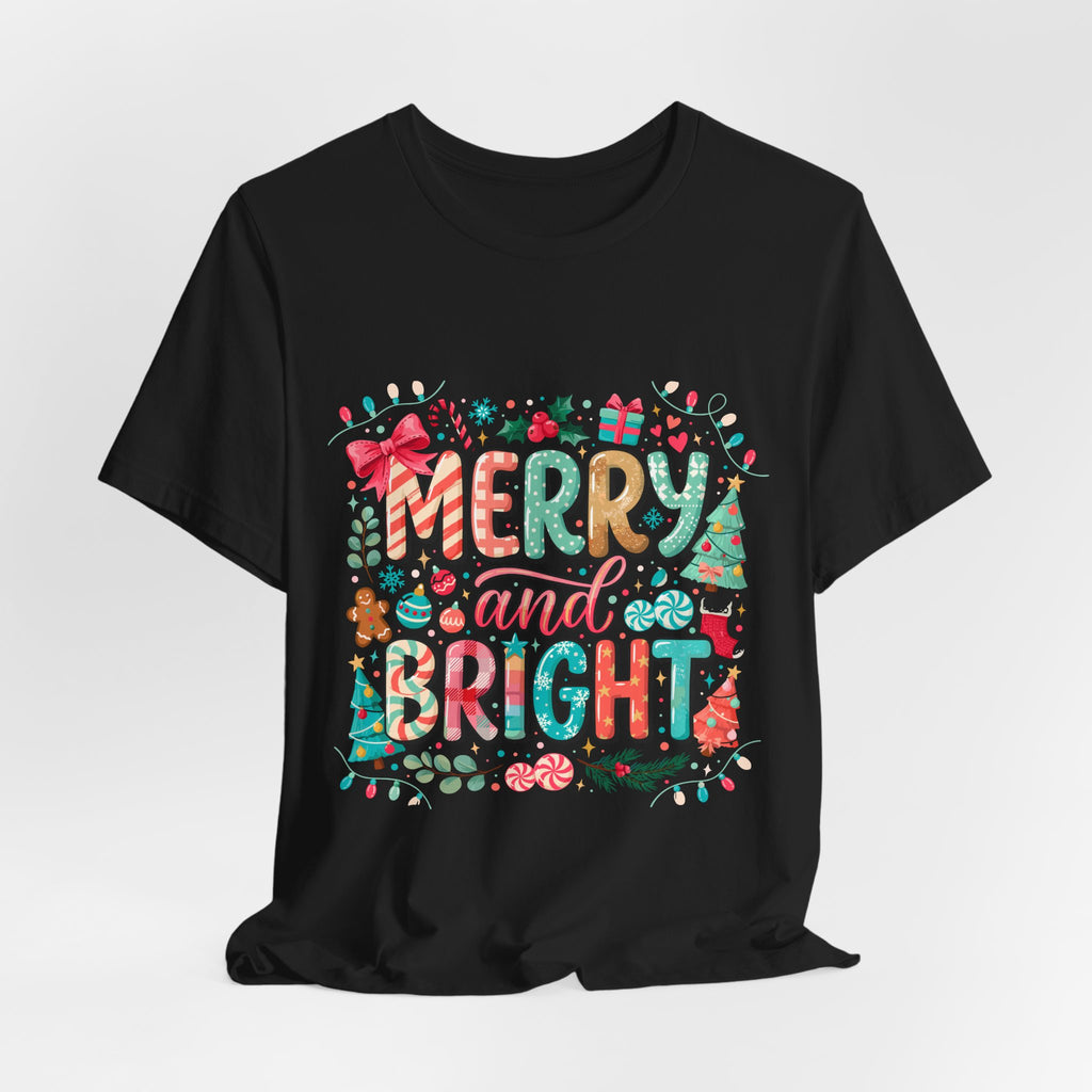 Merry and Bright Christmas Tee