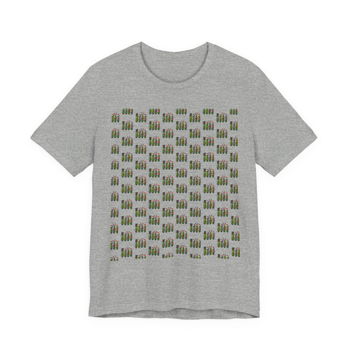 Binocular Pattern T‑Shirt — Retro Explorer Optics Graphic Tee