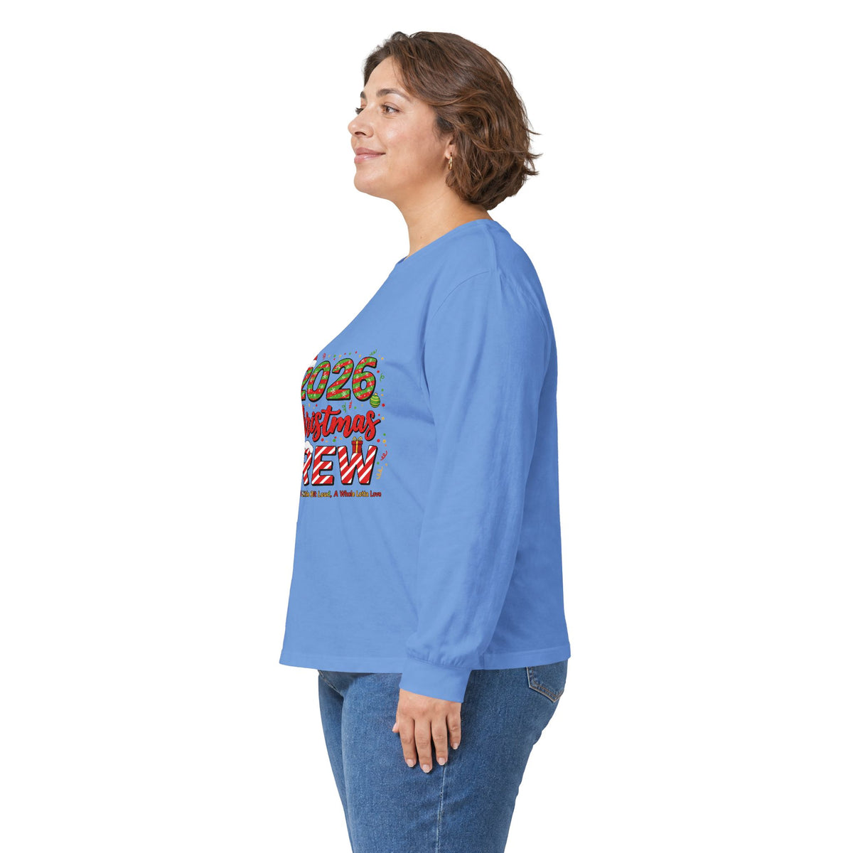 2026 Christmas Crew Long Sleeve Tee