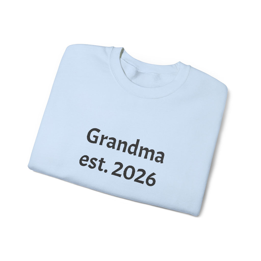 Grandma est. 2026 Crewneck Sweatshirt