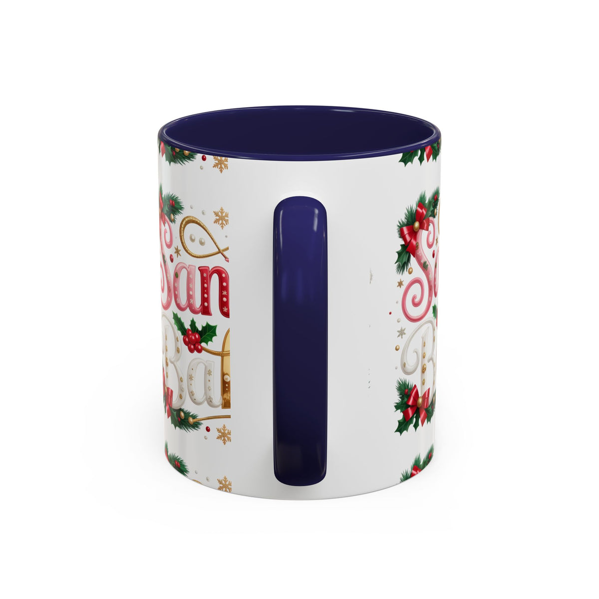 Santa Baby Christmas Accent Mug – Festive Holiday Coffee Cup (11/15oz)