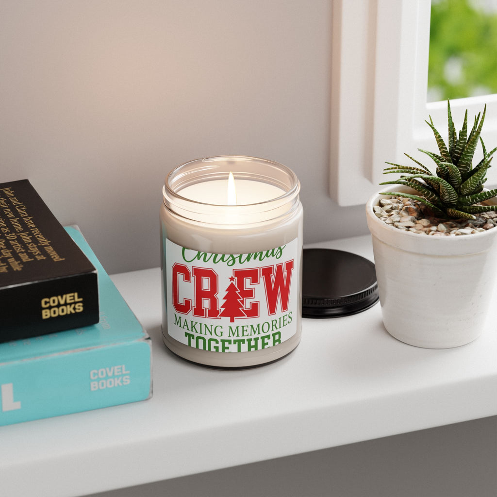 Christmas Crew Scented Soy Candle — "Making Memories Together" 9oz