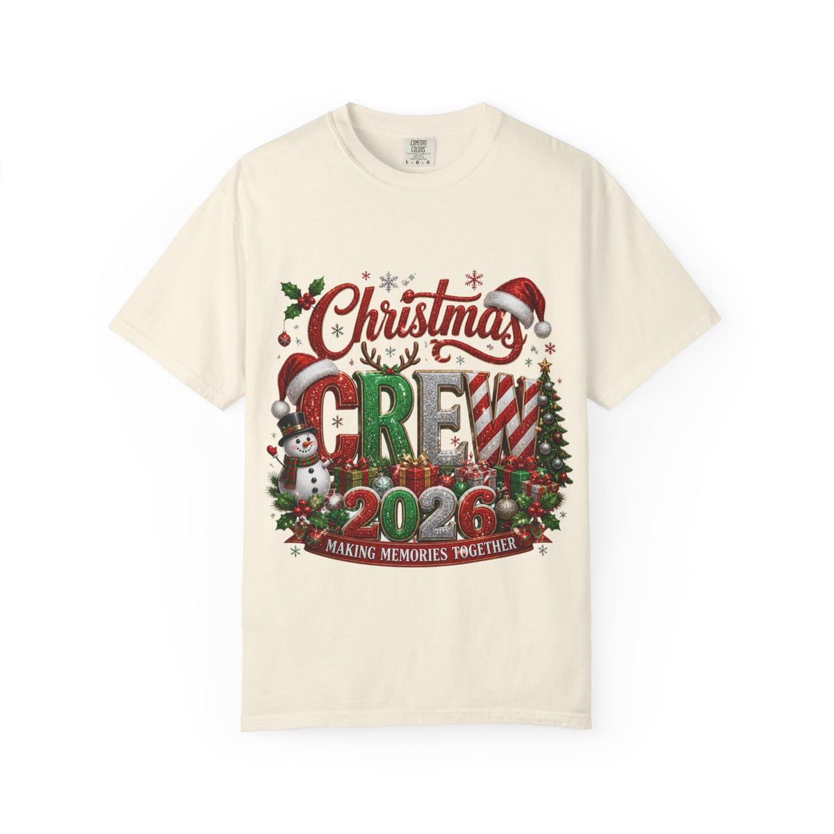 Christmas Crew 2025 Holiday T-Shirt