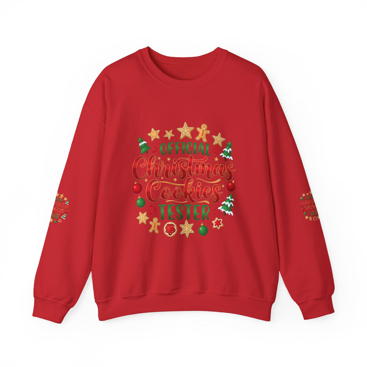 Christmas Cookies Tester Sweatshirt — Holiday Baking Crewneck