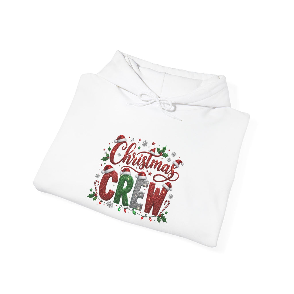 Christmas Crew Hoodie — Festive Family Holiday Sweatshirt