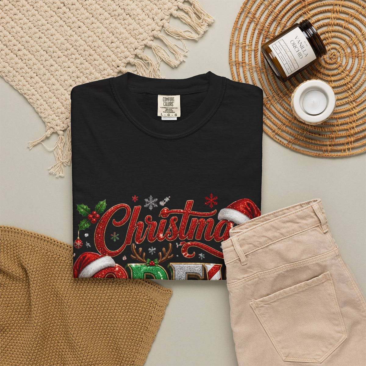 Christmas Crew 2025 Holiday T-Shirt