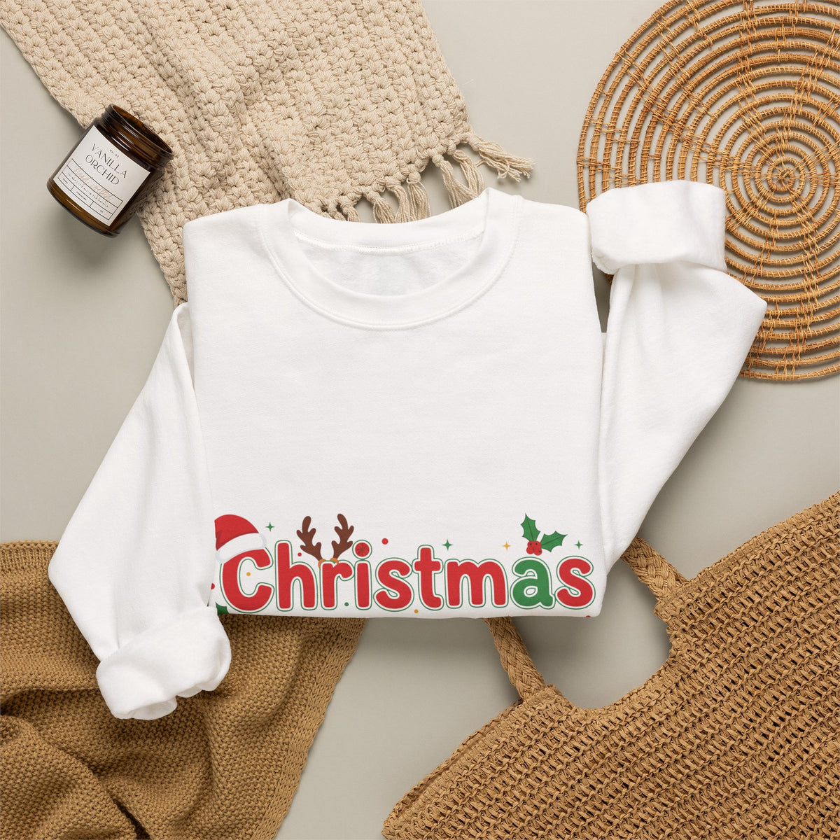 Christmas Crew Sweatshirt - "Making Memories Together" Holiday Pullover