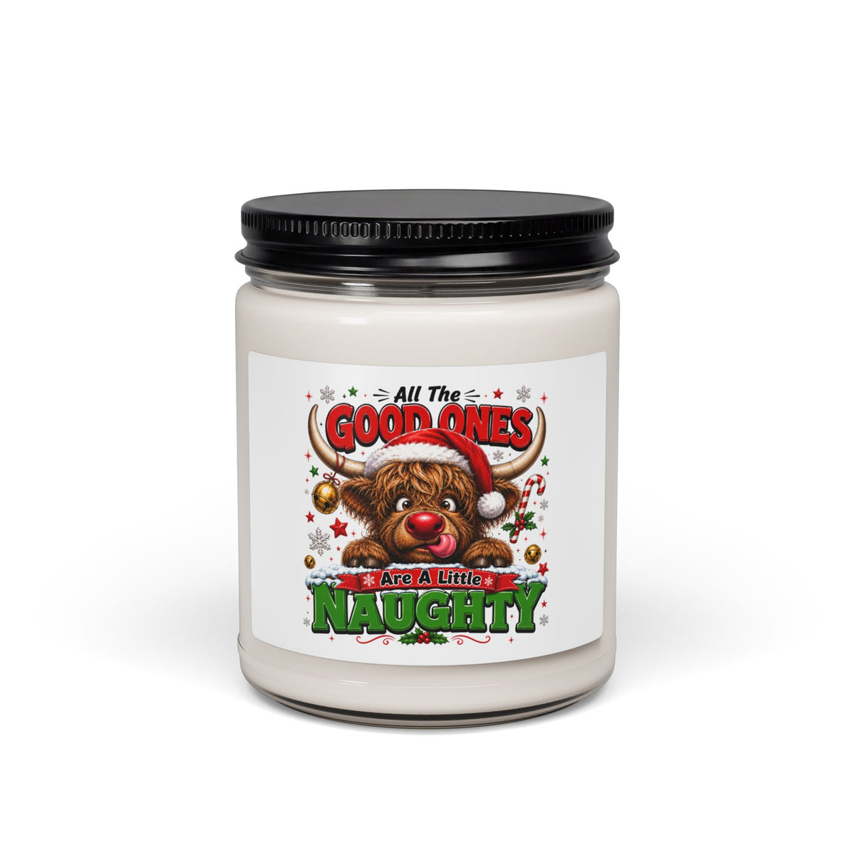 Christmas Reindeer Soy Candle — Holiday Scented 9oz (Are A Little)