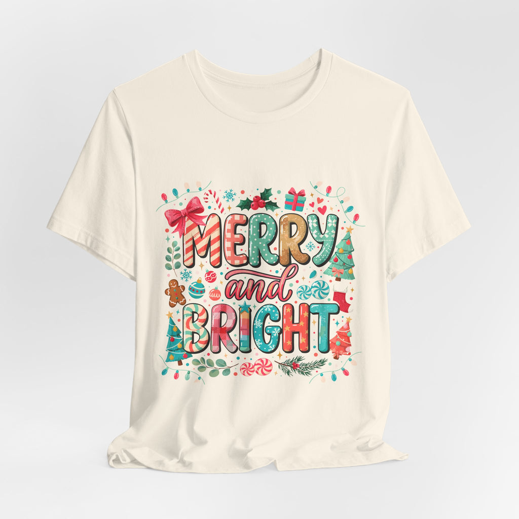 Merry and Bright Christmas Tee