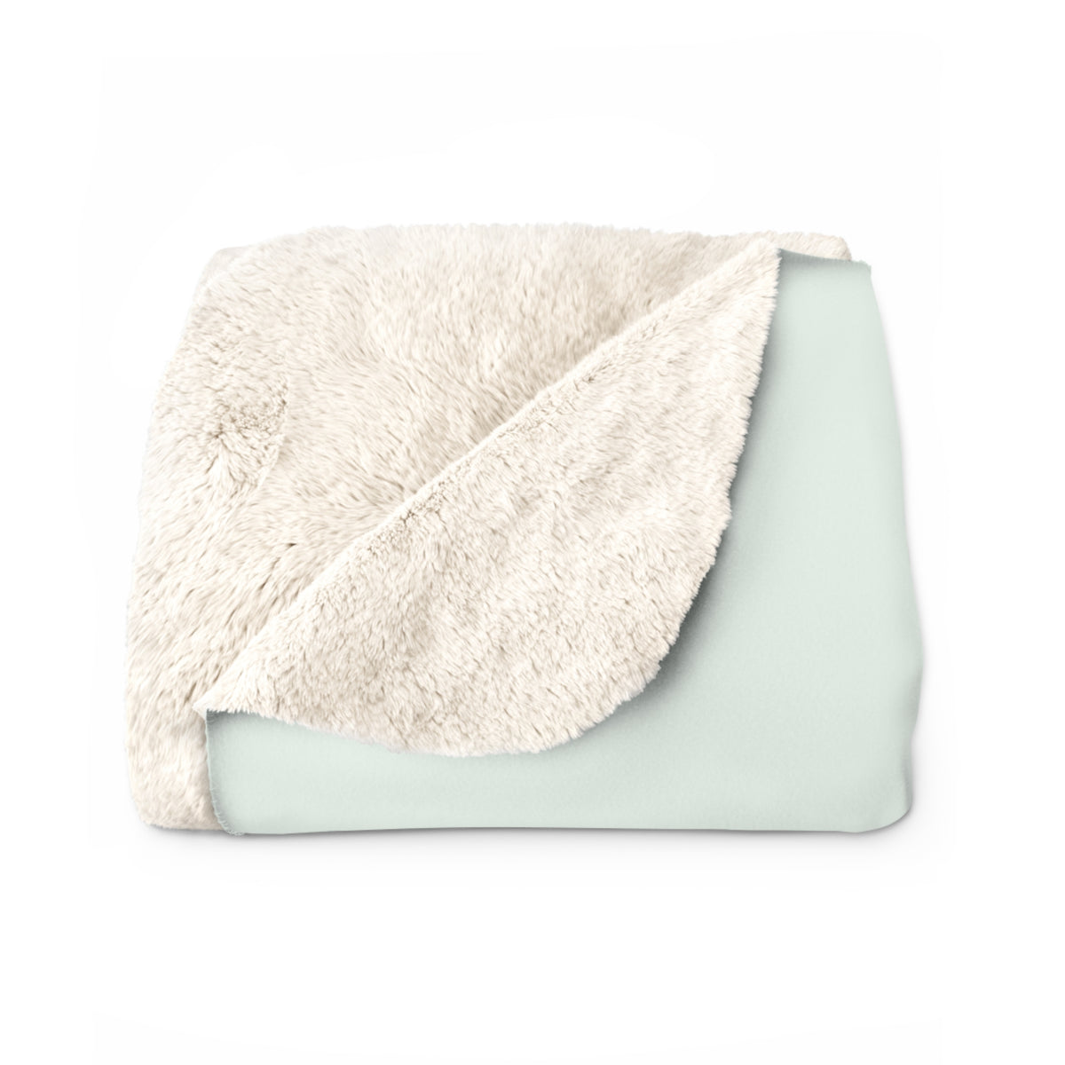Candy Cane Wishes Sherpa Fleece Blanket — Cozy Christmas Holiday Throw