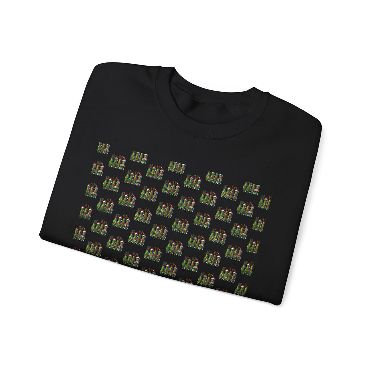 Garage Tools Pattern Crewneck Sweatshirt