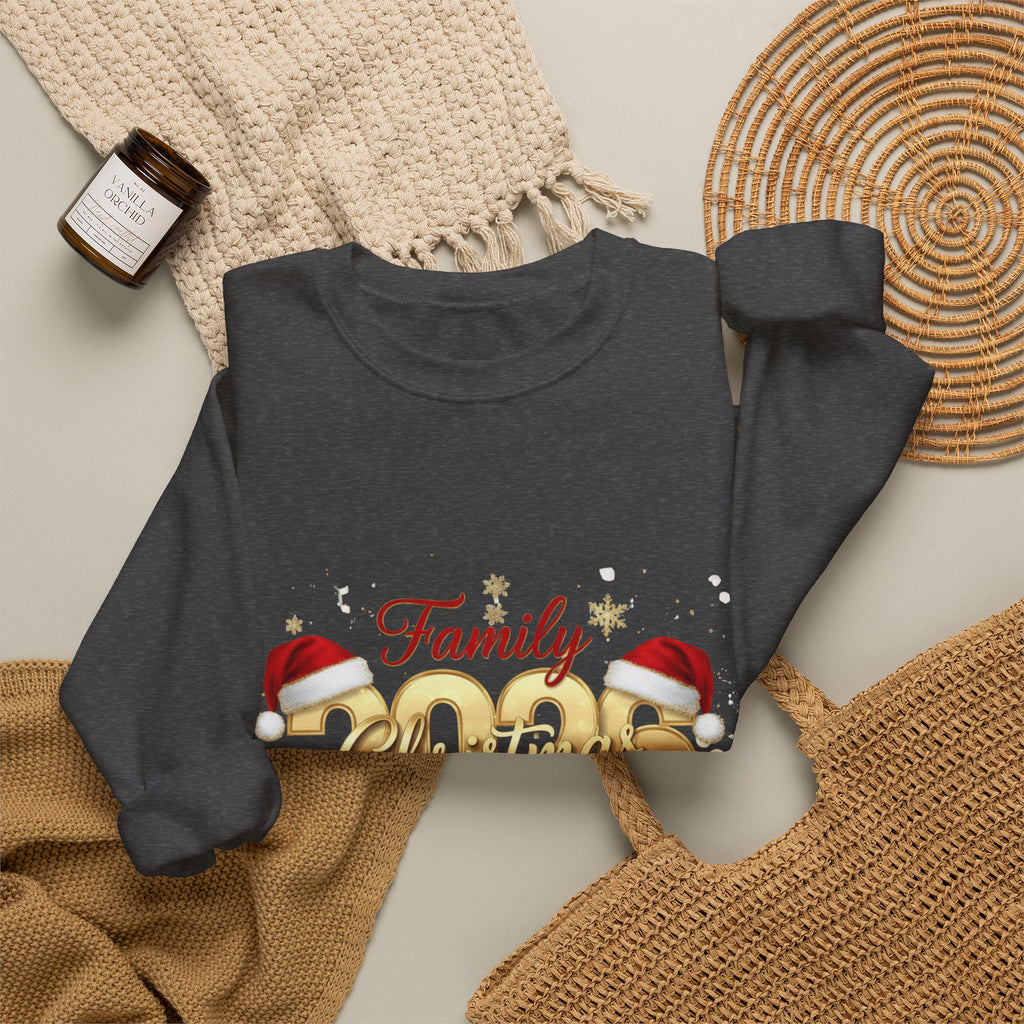 Family 2026 Christmas Sweatshirt – Holiday Ornament Crewneck