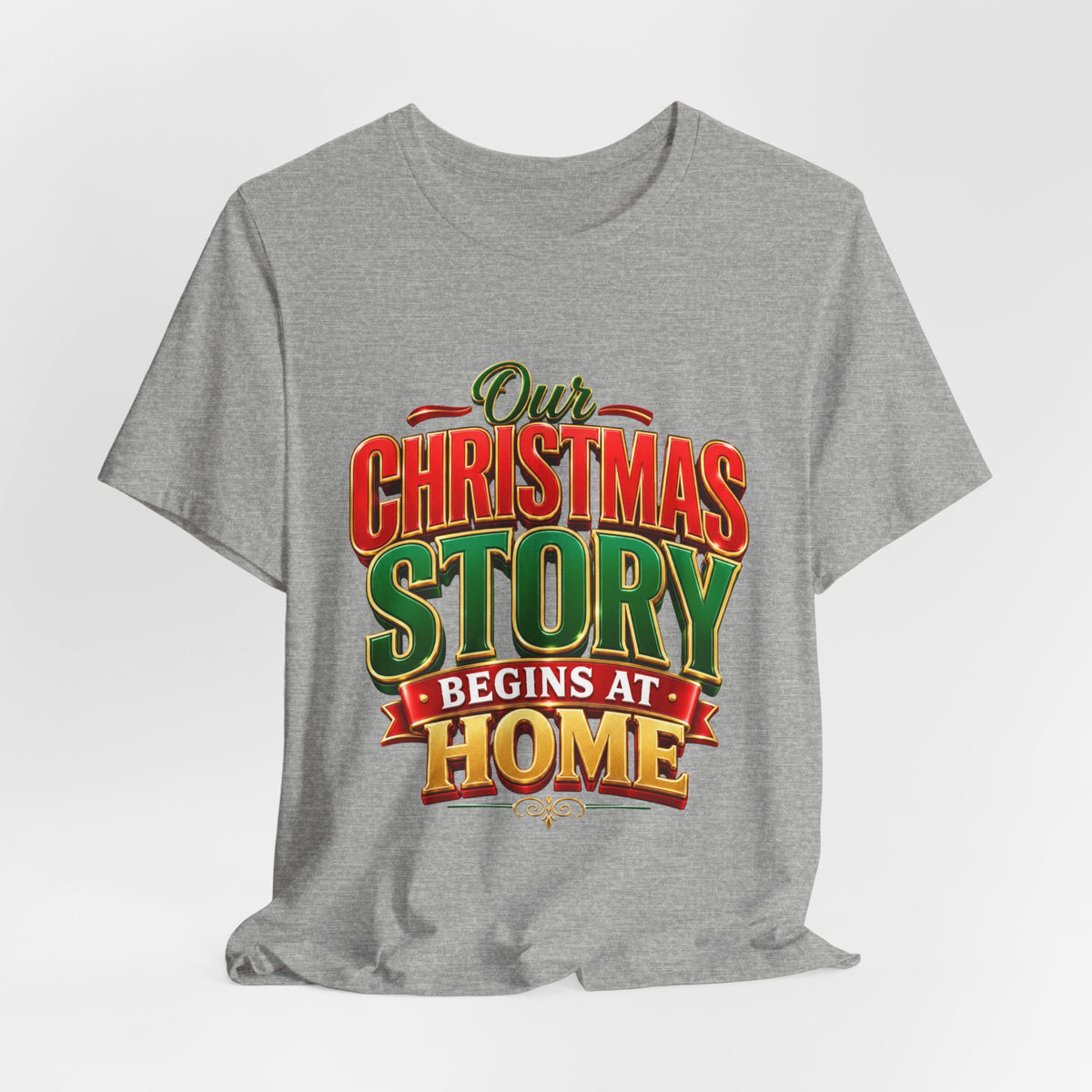 Christmas Story Begins at Home T-Shirt