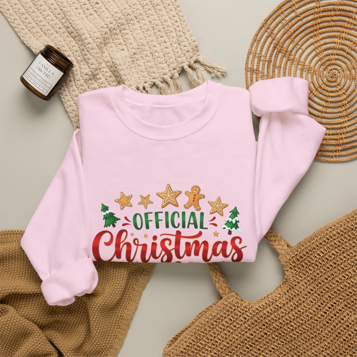 Christmas Cookies Tester Sweatshirt — Holiday Baking Crewneck